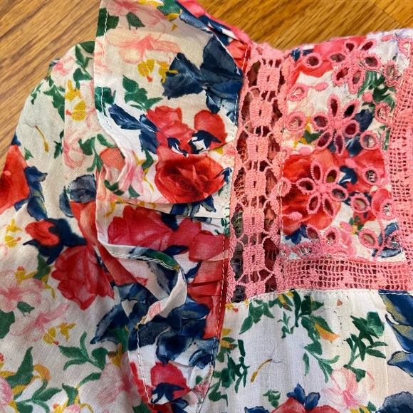 LoveShackFancy Rena Mini Dress in Rush of Red, size small - Picture 12 of 13